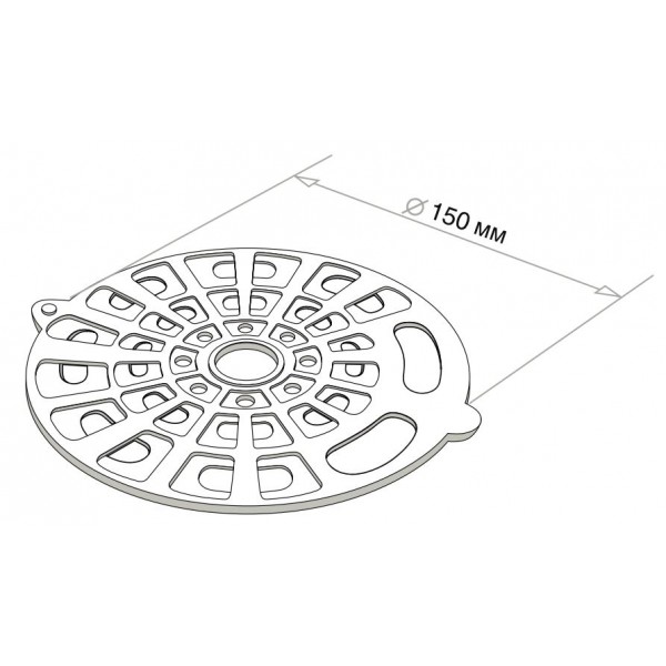 Корректор уклона к нерегулируемой опоре Level LOW SLOPE 1% Корректор уклона к нерегулируемой опоре Level LOW SLOPE 1%